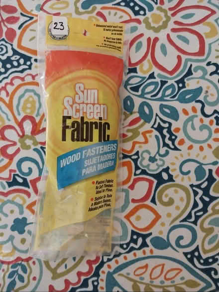 Photo of free Sunscreen fabric wood fasteners (Palo Alto, Ventura) #1