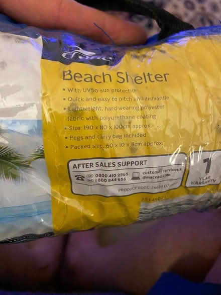 Photo of free Beach shelter (KT12 Elmbridge) #3