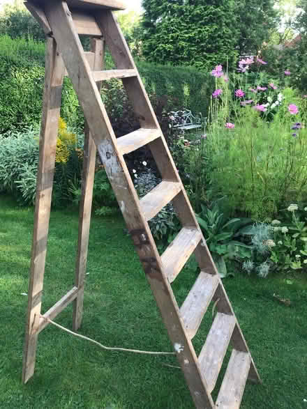 Photo of free Wooden Step ladder (LE2 South Knighton) #2