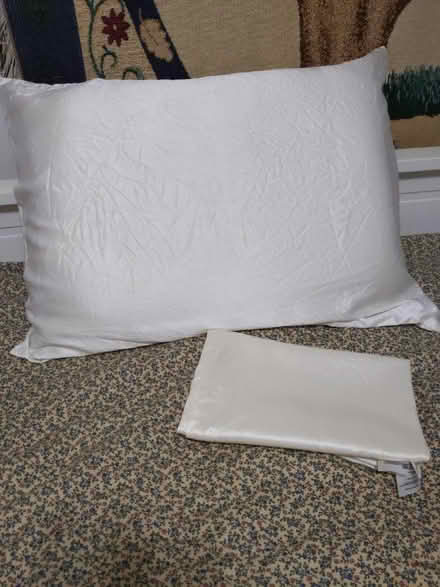 Photo of free Two blissy silk pillowcases (Cherryland (Mission & Blossom)) #1