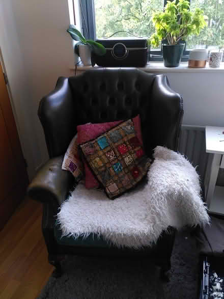 Photo of free High back wing chair (N7 Holloway Road) #1