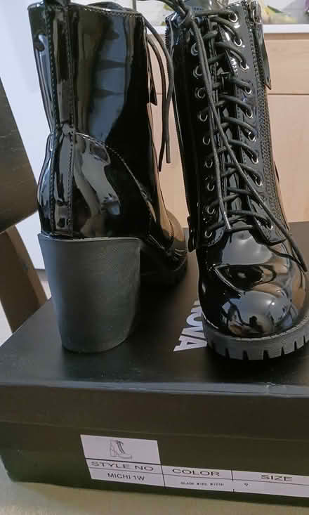 Photo of free Fashion Nova: Heeled Combat Boots (Manhattan) #1