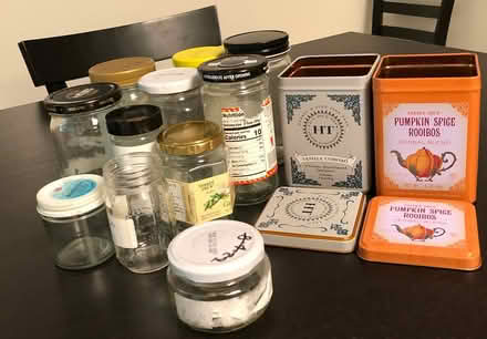 Photo of free tins and jars (Novato) #1