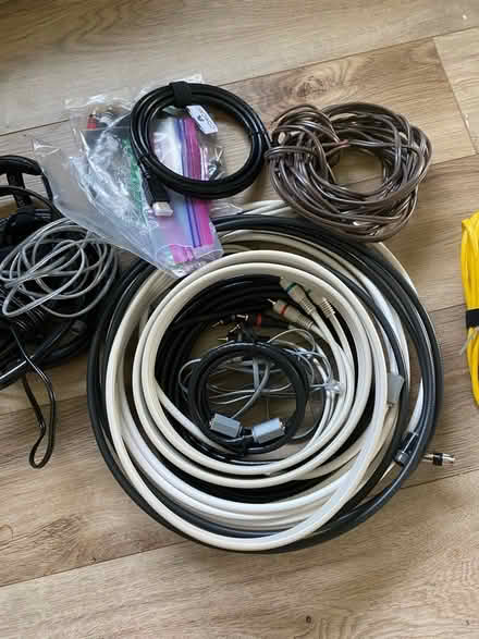 Photo of free Electrical/TV Cable Wires (North Burien) #1