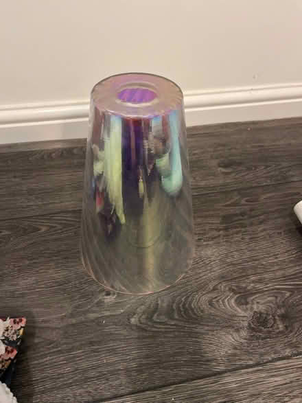 Photo of free Glass iridescent lampshade (B66 Smethwick) #1