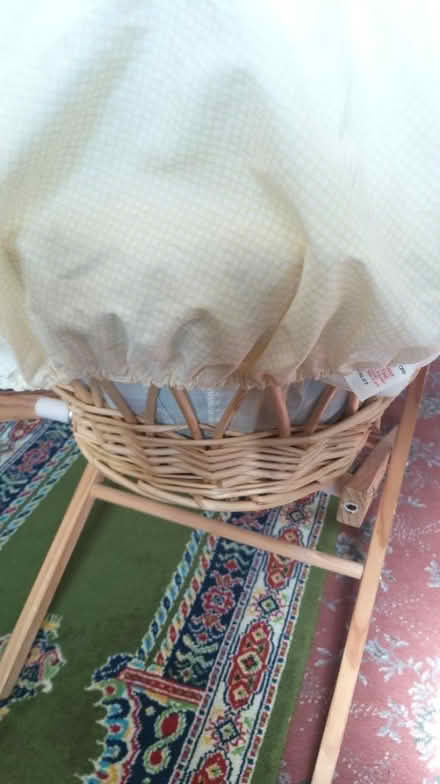 Photo of free Moses basket with stand (Leicester) #2