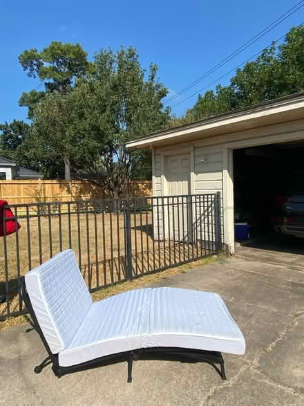 Photo of free Chair/Lounger/Single Bed (77008) #3