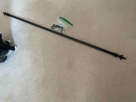 Photo of free IKEA curtain pole with finials (Oxley Park MK4) #4