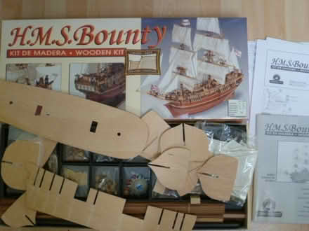 Photo of free Wooden kit for model HMS Bounty (Cottonmill AL1) #1