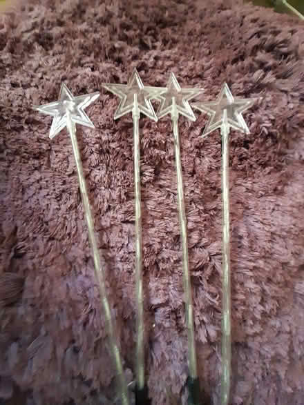Photo of free Set of 4 star pathway stakes (Letchworth Garden City) #2