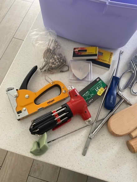 Photo of free Upholstery tools and bits (Rainford St Helens) #1