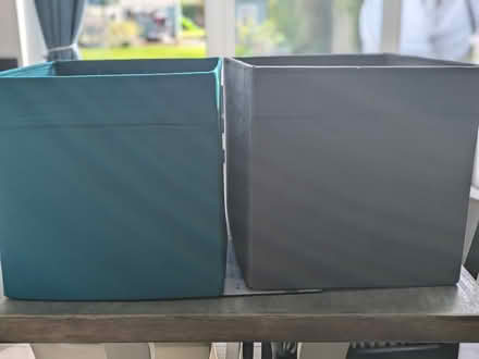 Photo of free 8 IKEA kalax storage boxes (RG18) #1