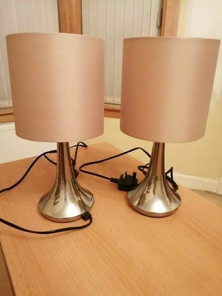 Photo of free Pair of table lamps (Arkleston PA4) #1