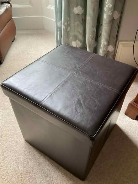 Photo of free Faux leather storage box/seat (Penrith CA11) #1