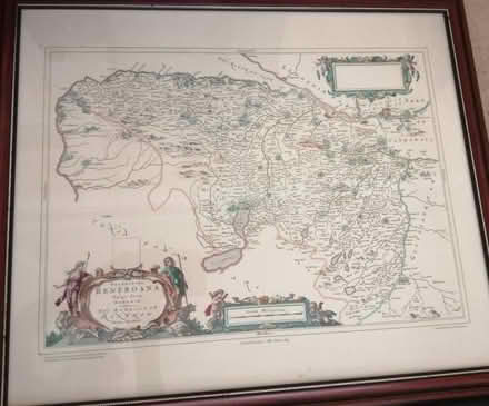 Photo of free Framed historic map of Renfrewshire (Arkleston PA4) #1