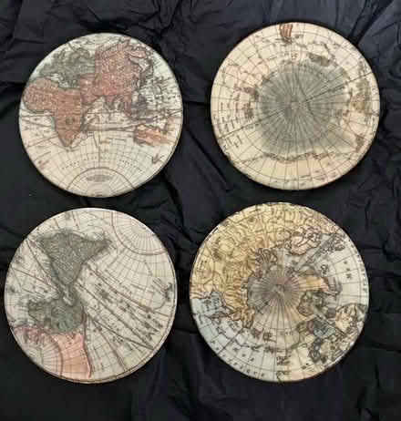 Photo of free 4 map coasters (Cirencester) #1