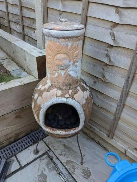 Photo of free Clay Chiminea (needing repair) (Haywards Heath, RH16) #2