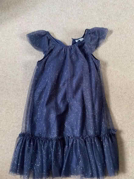 Photo of free Girls H&M navy sparkly party dress (Brook End SG5) #1