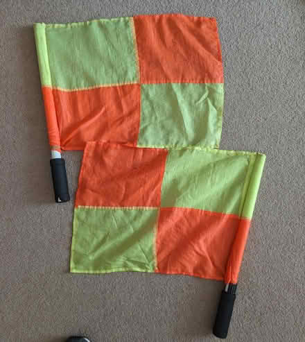 Photo of free Football Linesman flags (Bolton-le-Sands LA5) #1