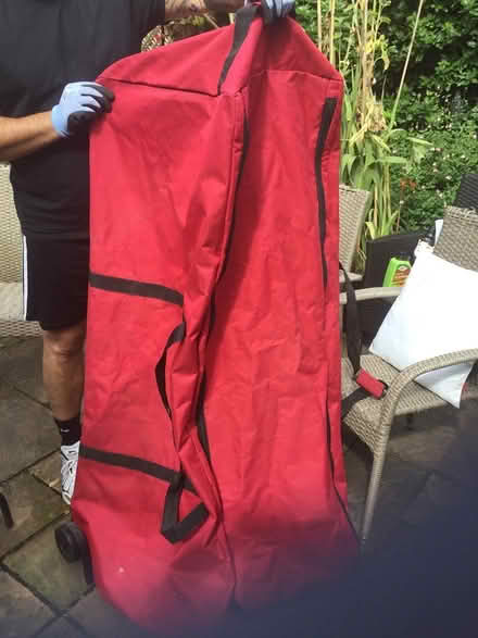 Photo of free red larg xmas tree store bag (BH9 Moordown) #3