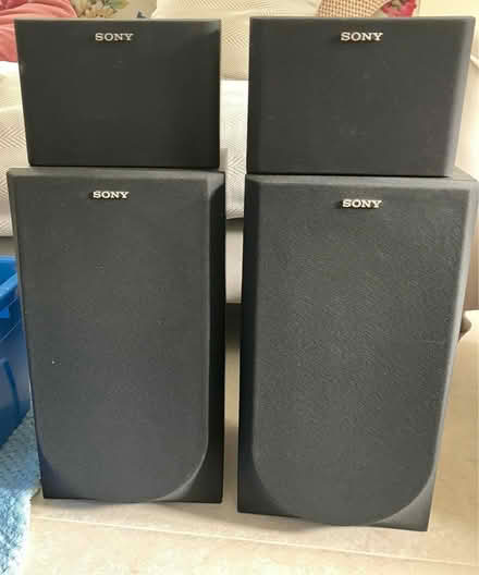 Photo of free Sony speakers (Cirencester) #1