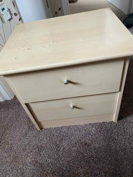 Photo of free Pair of bedside cabinets (Birchwood) #3