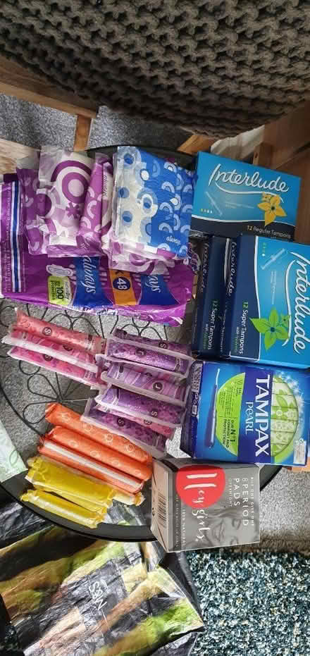 Photo of free Tampons & sanitary pads (Edinburgh EH4) #1