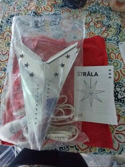 Photo of free star shaped hanging lamp (Palo Alto, Ventura) #1