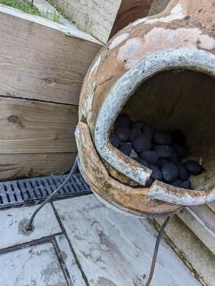 Photo of free Clay Chiminea (needing repair) (Haywards Heath, RH16) #1