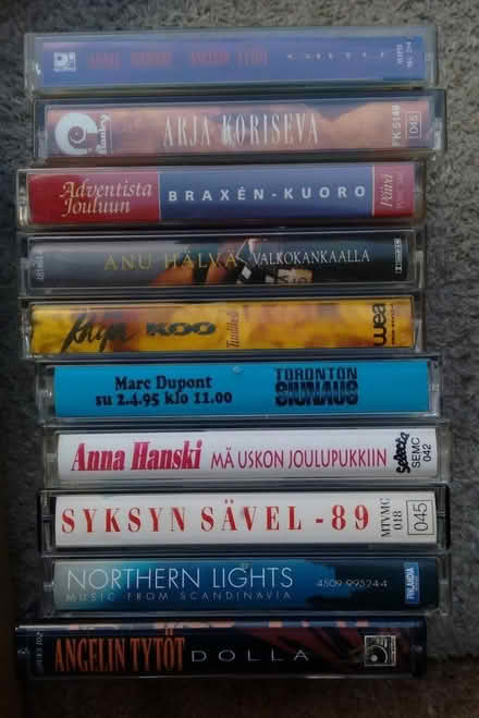 Photo of free Finnish music cassettes (Vicars Cross CH3) #1