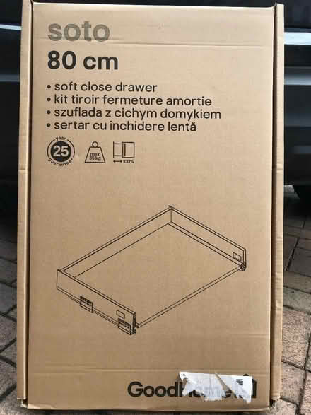 Photo of free B&Q Soto drawer (Beckenham BR3) #2