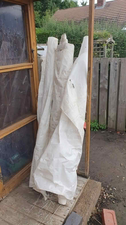 Photo of free White plastic sheets (Llandrindod LD1) #1