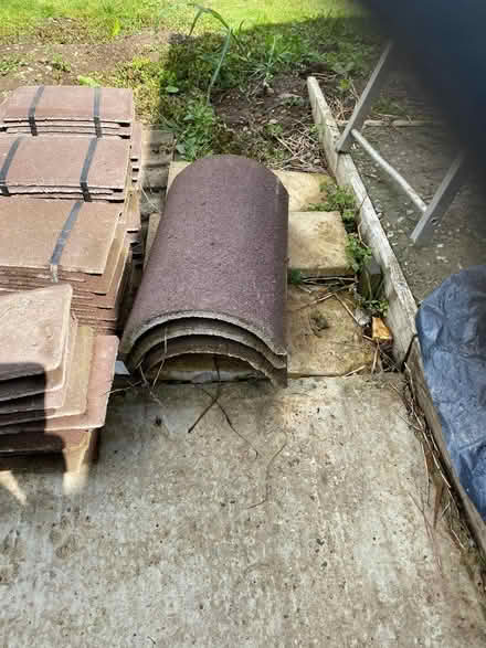 Photo of free Redland roof tiles - mainly new (approx 30 used) (Sidley TN39) #1