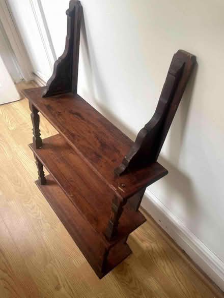 Photo of free Mahoghany wooden arts and crafts shelves (Grandpont OX1) #3