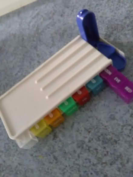 Photo of free Pill box (Higham North area NN10) #2