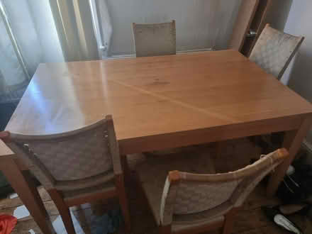 Photo of free Table and chairs (Plumstead SE18) #1