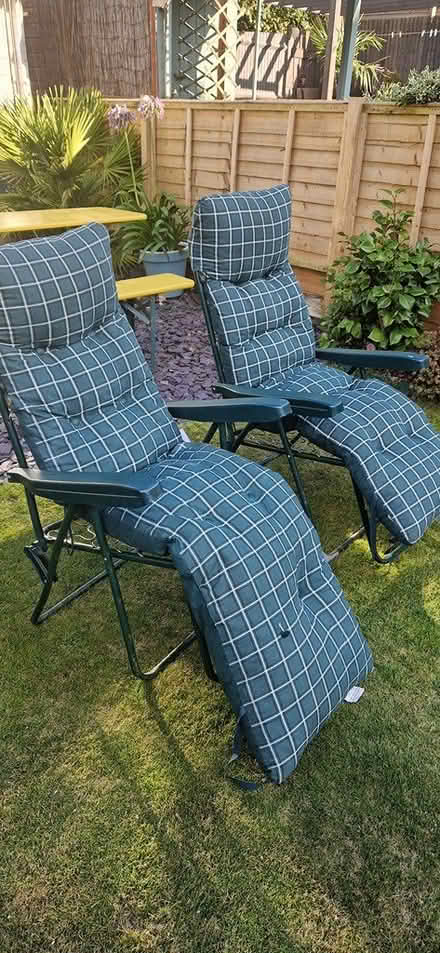 Photo of free 2 sun loungers (TN40 chantry Bexhill) #1