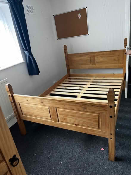 Photo of free Double bed and mattress (TF1) #1