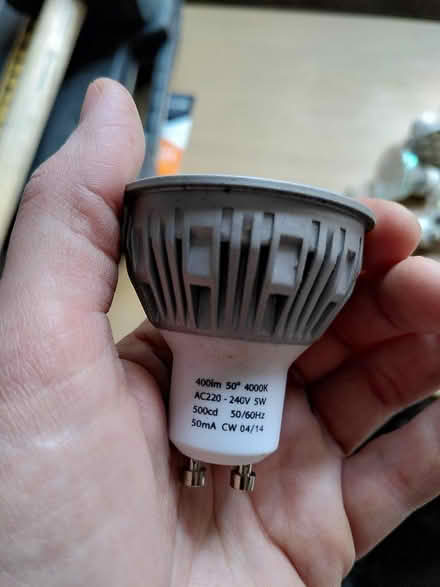 Photo of free 6 mixed spot light bulbs (L17 7) #1