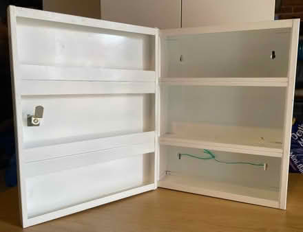 Photo of free Lockable metal cabinet (Willington DE65) #1