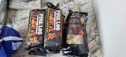 Photo of free 4 x fire logs and firelighters (Jarrow NE32) #1