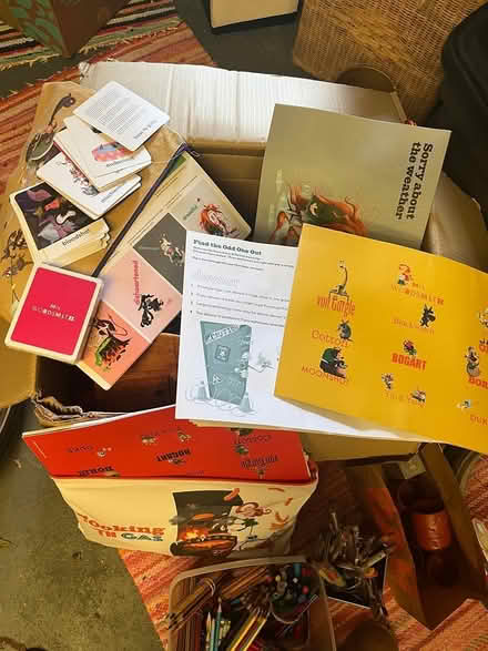 Photo of free Child: Mrs Wordsmith pack, pens etc (Royston, Herts) #1
