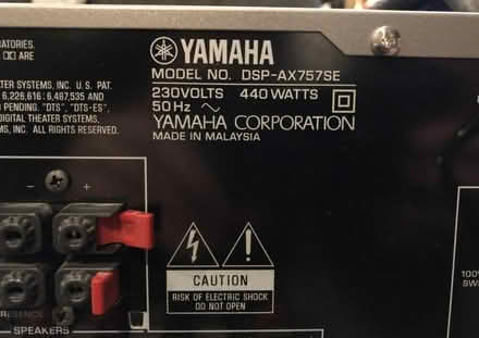 Photo of free Yamaha DSP-AX757SE 7 channel Home Cinema/multimedia/AV ampli (Brunstane EH15) #1