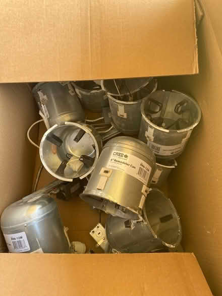 Photo of free 6” Retrofit LED Lights and Cans (77008) #2