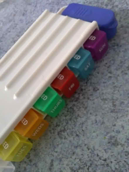 Photo of free Pill box (Higham North area NN10) #1