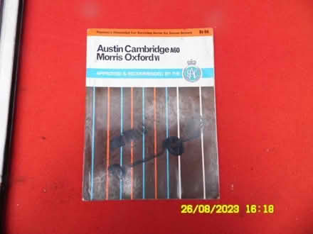 Photo of free Austin service book (Townsend BH8) #1