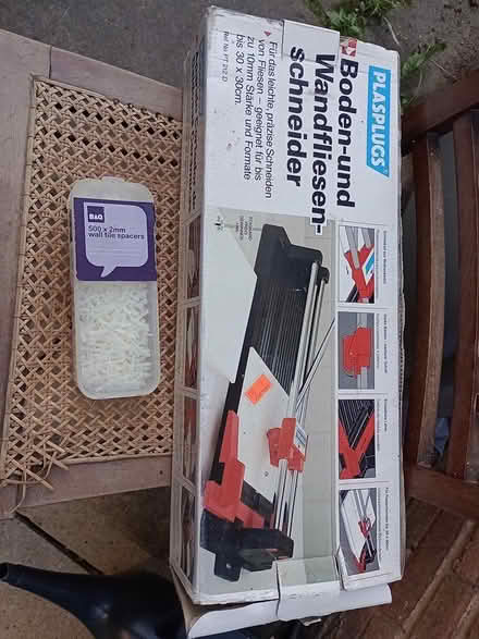 Photo of free Tile cutting set (PR5) #1