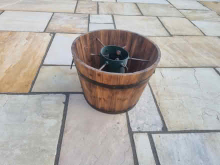 Photo of free Christmas tree holder (Slyfield GU1) #1