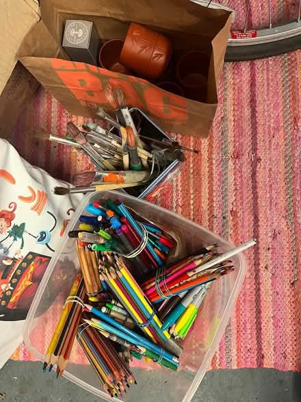 Photo of free Child: Mrs Wordsmith pack, pens etc (Royston, Herts) #2