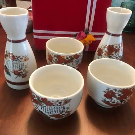 Photo of free Japanese sake set made in Japan (Franconia Springfield) #2